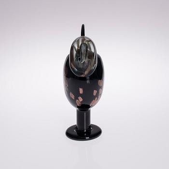 OIVA TOIKKA, FÅGEL, glas, signerad O. Toikka Nuutajärvi, numrerad 306/1000.