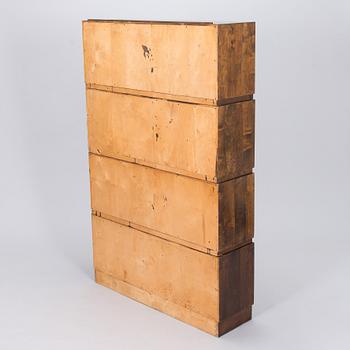 Aino Aalto, kirjahylly / kirjakaappi, 412/4  O.Y. Huonekalu- ja Rakennustyötehdas A.B. 1940-luku.