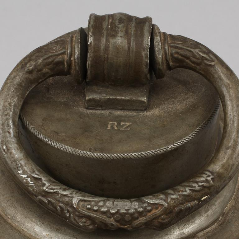 PRISMAFLAKSA, tenn, 1700/1800-tal.
