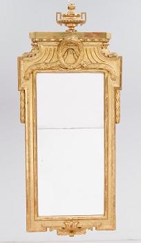SPEGEL, gustaviansk, Stockholms Hallstämpel 1779.