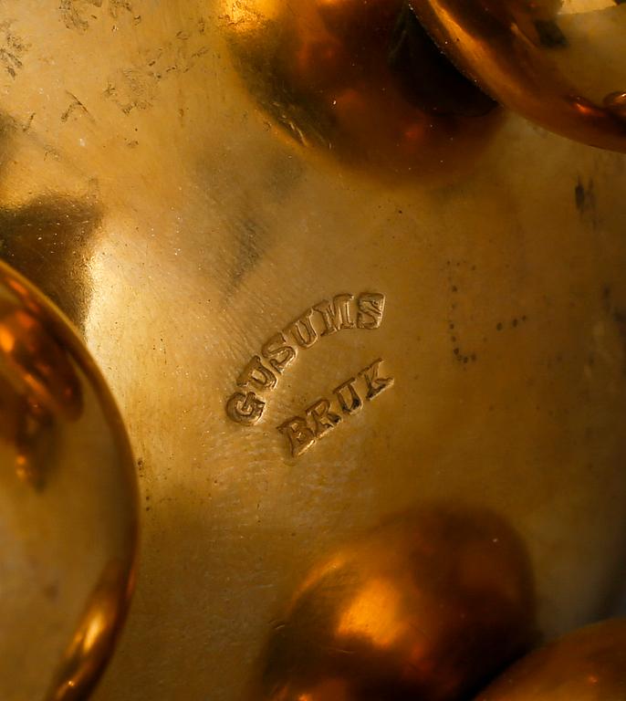 FOTOGENLAMPA OCH BLÄCKSTÄLL, Gusums Bruk, 1900-talets början.