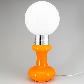 A glass table lamp by Carlo Nason for Mazzega 1960/70s.