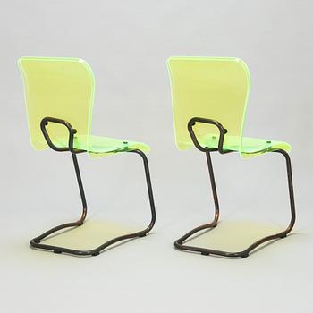 Vesa Honkonen, a pair of 'Kiasma Chairs', Källemo AB, Sweden 2008.