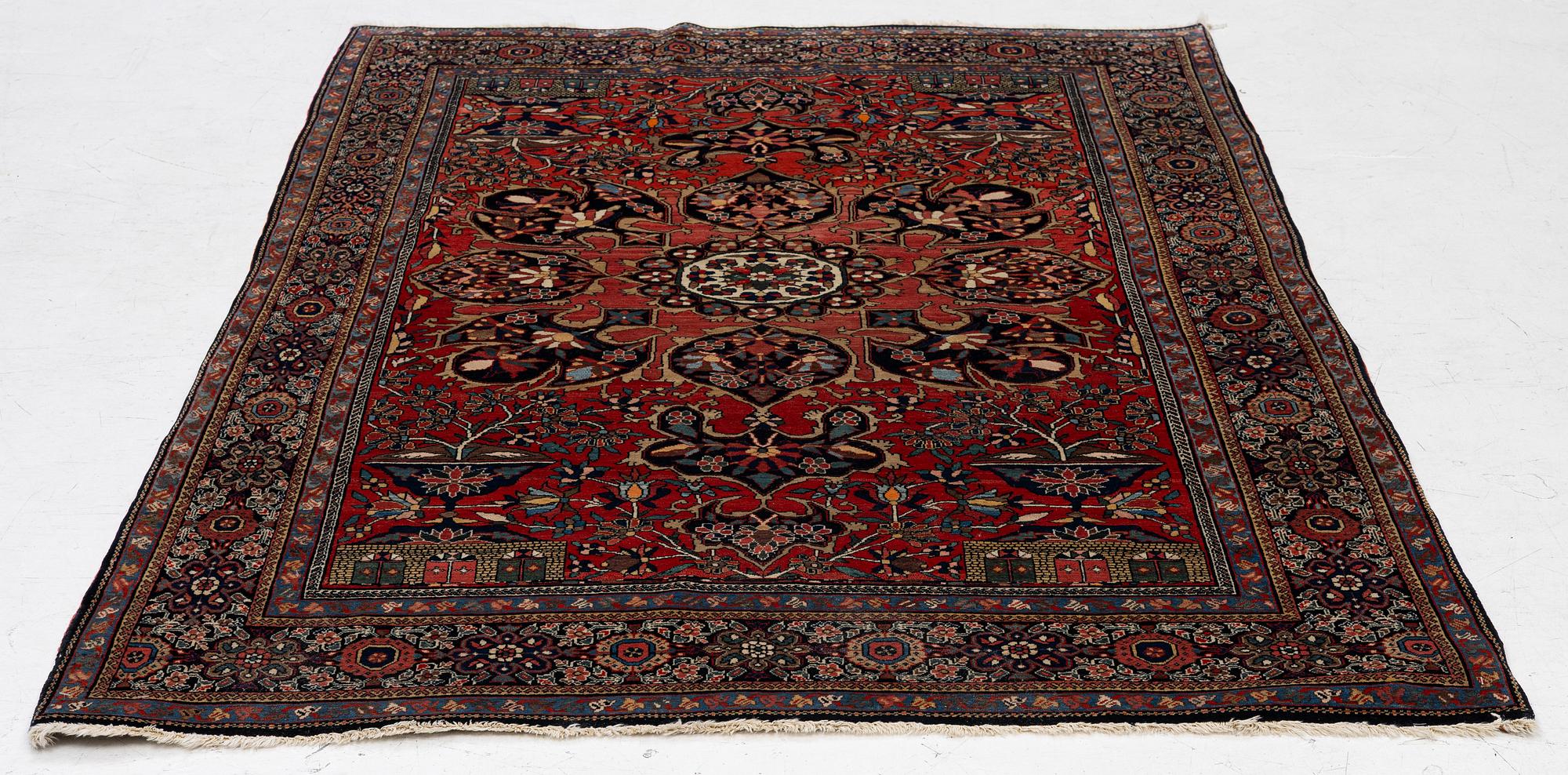 Matta, Keshan, ca 190 x 130 cm.