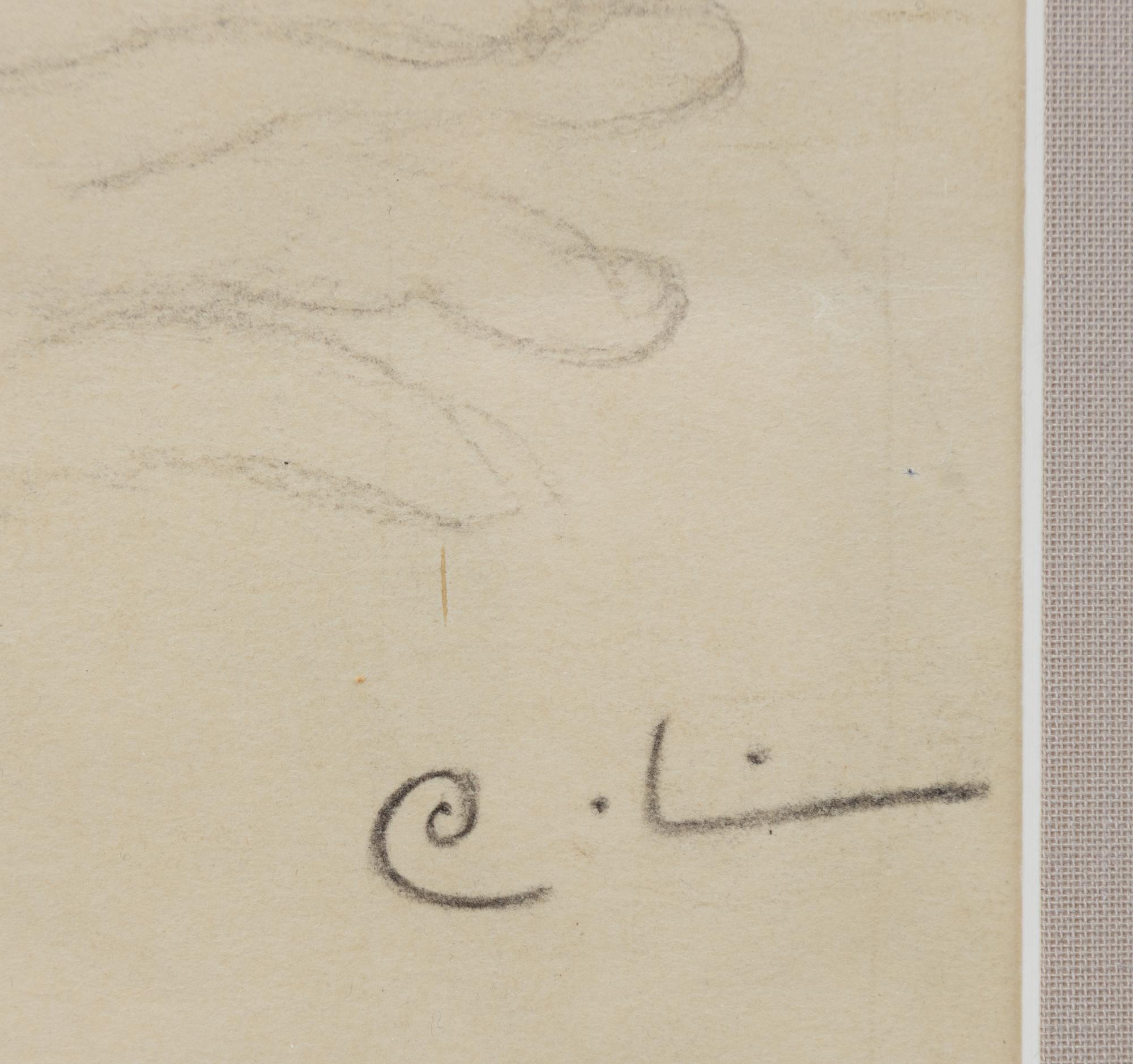 Carl Larsson, "Trollkarlen" - Study for Midvinterblot.