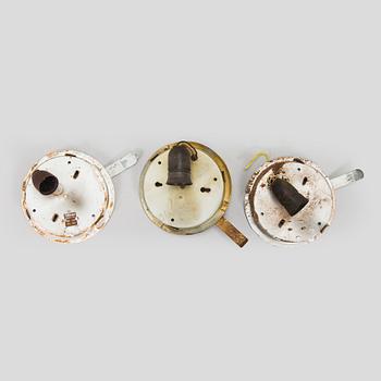 Paavo Tynell, a set of three mid-20th century ceiling lamps, 3, model 80113 (80112-25), Idman.