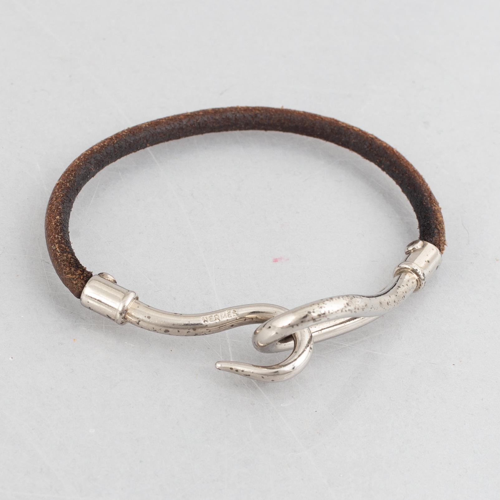 Hermès, bracelet, two pieces, "Hapi triple tour" & "Jumbo".