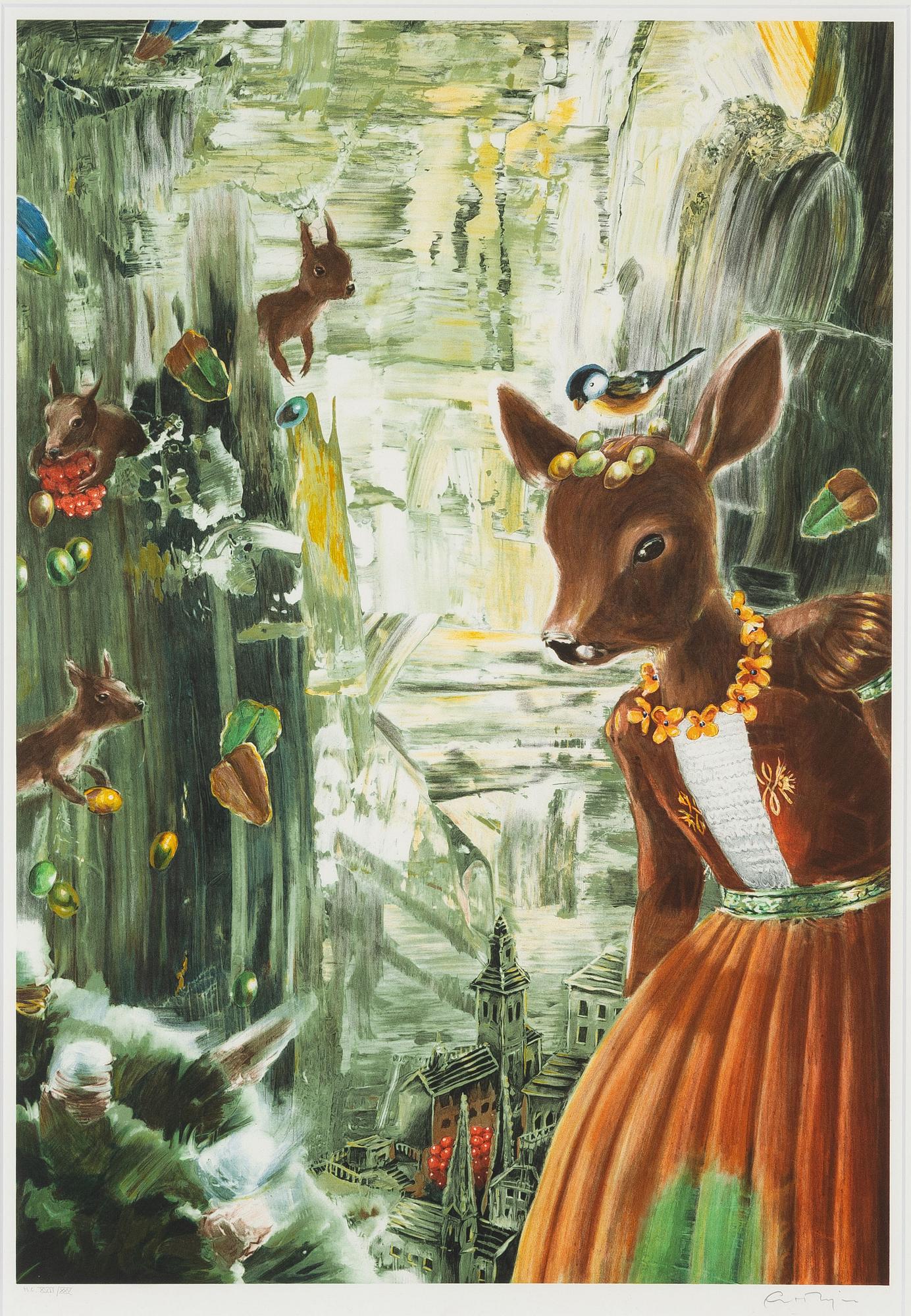 Ernst Billgren,  "Äggvakt" – From "Vid vägens slut".