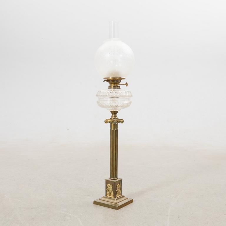 Table foot lamp Hink's England early 20th century.