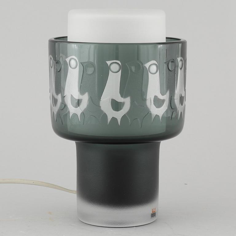 OVE SANDBERG, bordslampa, Kosta, 1900-talets andra hälft.