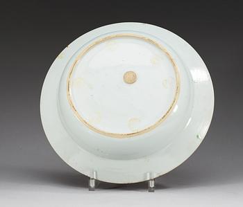 A famille rose basin, Qing dynasty, Qianlong (1736-95).