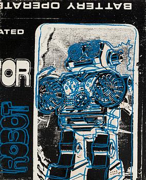 366. Andy Warhol, "Robot (From Toy Series)".