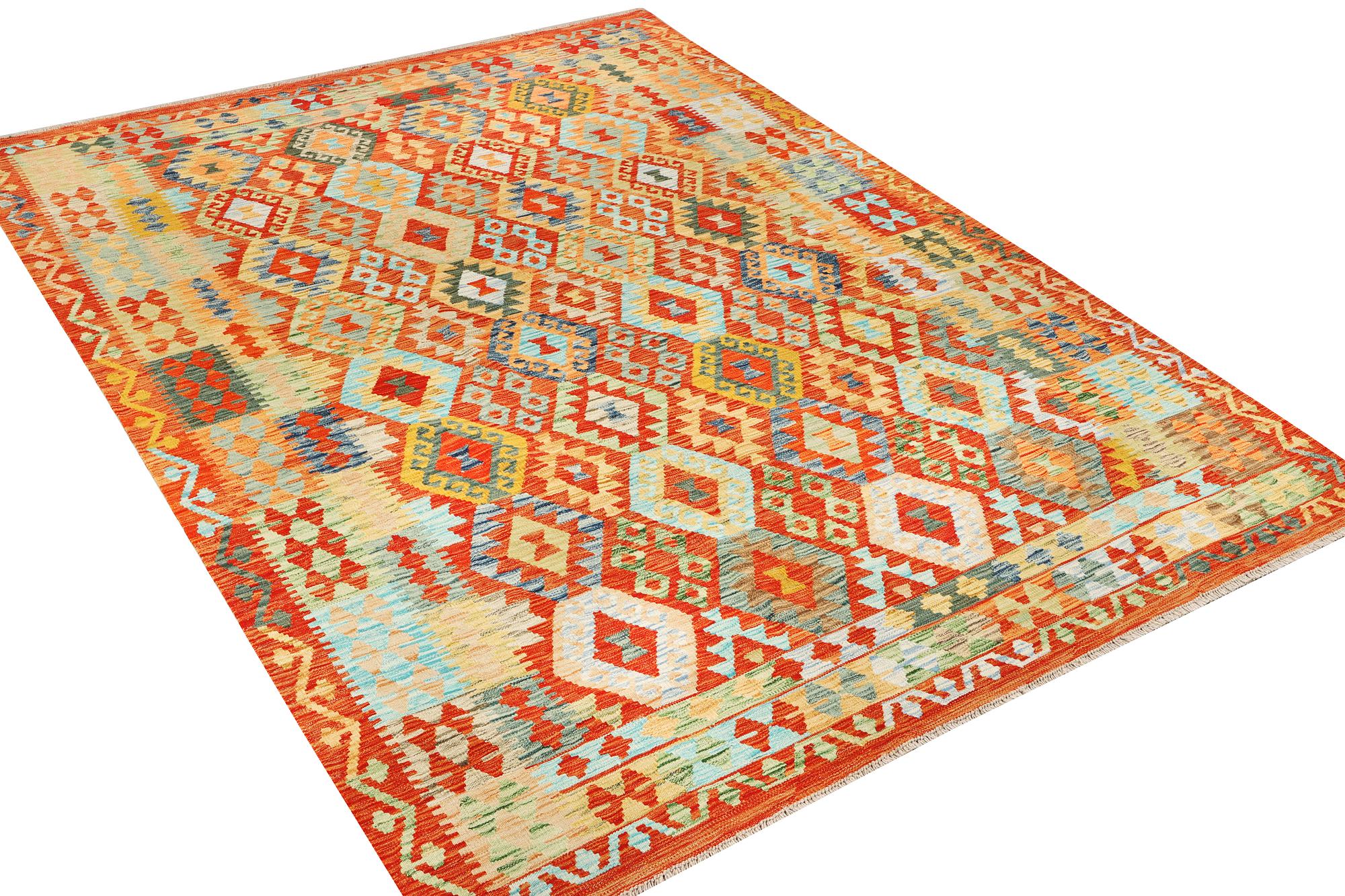 A Kilim carpet, ca. 304 x 208 cm.