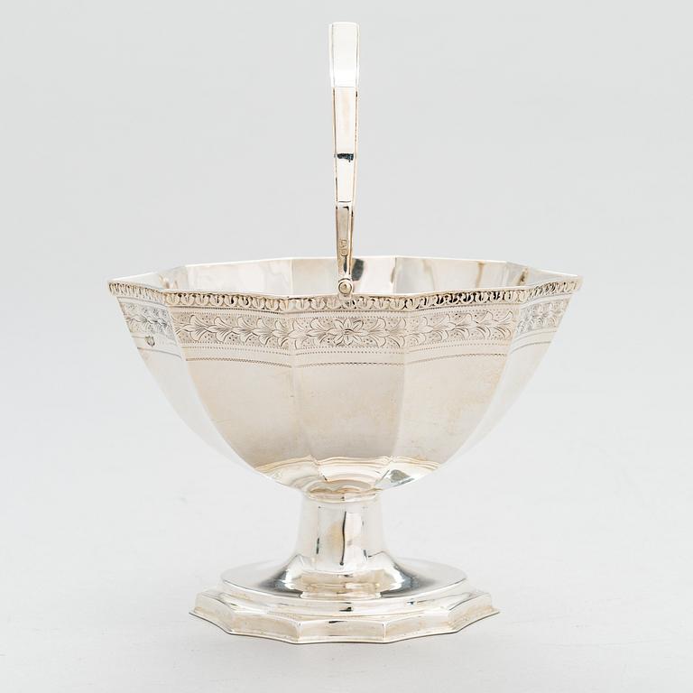 S. BLACKENSEE & SONS, bonbonjär, sterling silver, Chester, England 1929.