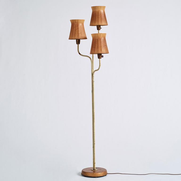 Hans Bergström, golvlampa, ateljé Lyktan, Åhus 1940-50-tal.