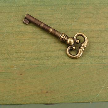 A cabinet and pedestal, Grange, late 20th century.
