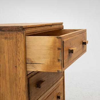 A chest of drawers, 1930's.