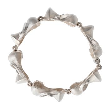 246. Jorma Laine, A BRACELET, silver, Turun Hopea 1973.