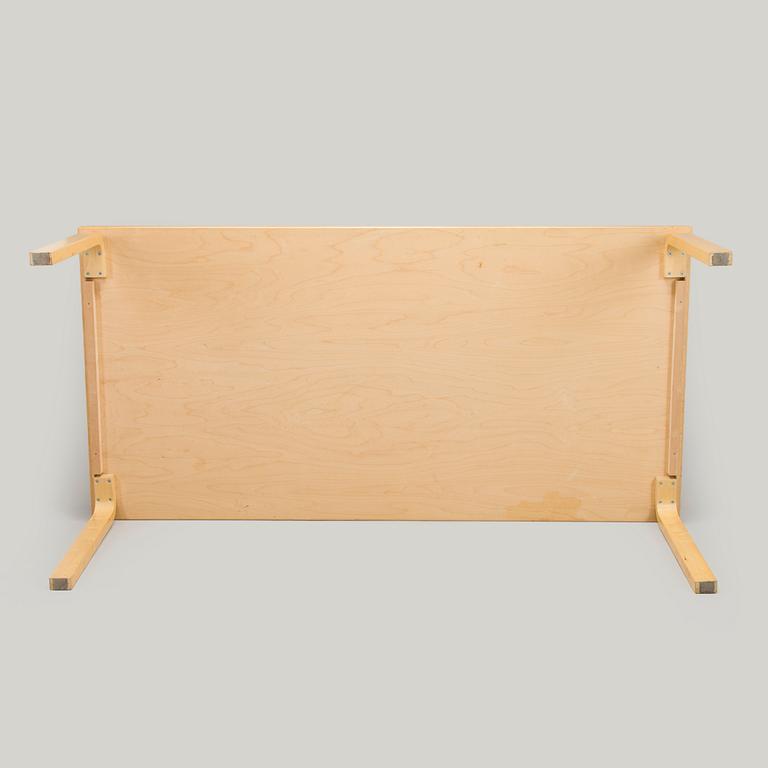 Alvar Aalto, dining table / conference table, model E86 for Artek 1999.