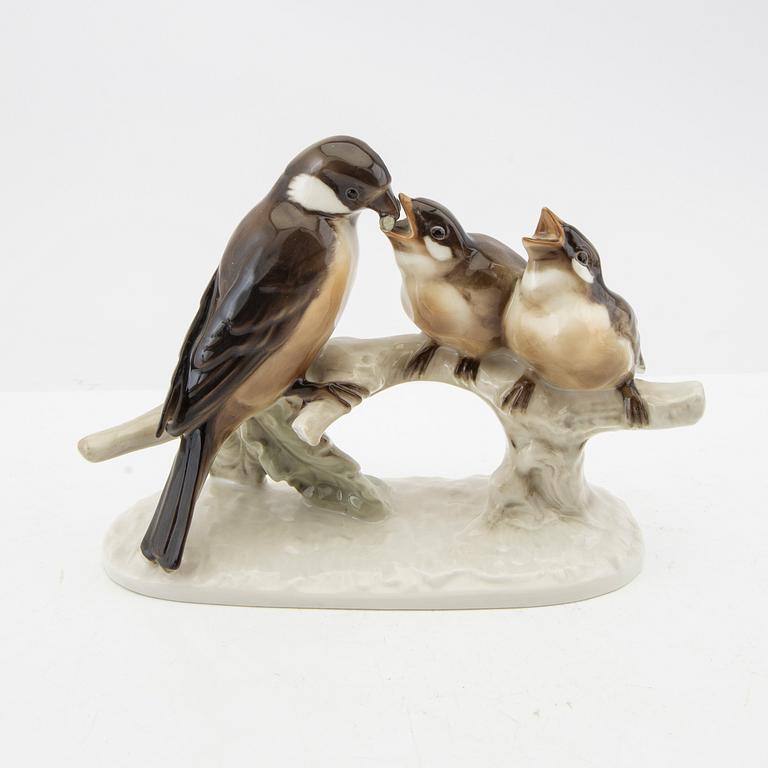 Figurines 4 pcs including TH Heidnreich Rosenthal/Hutschenreuther Germany mid-20th century porcelain.