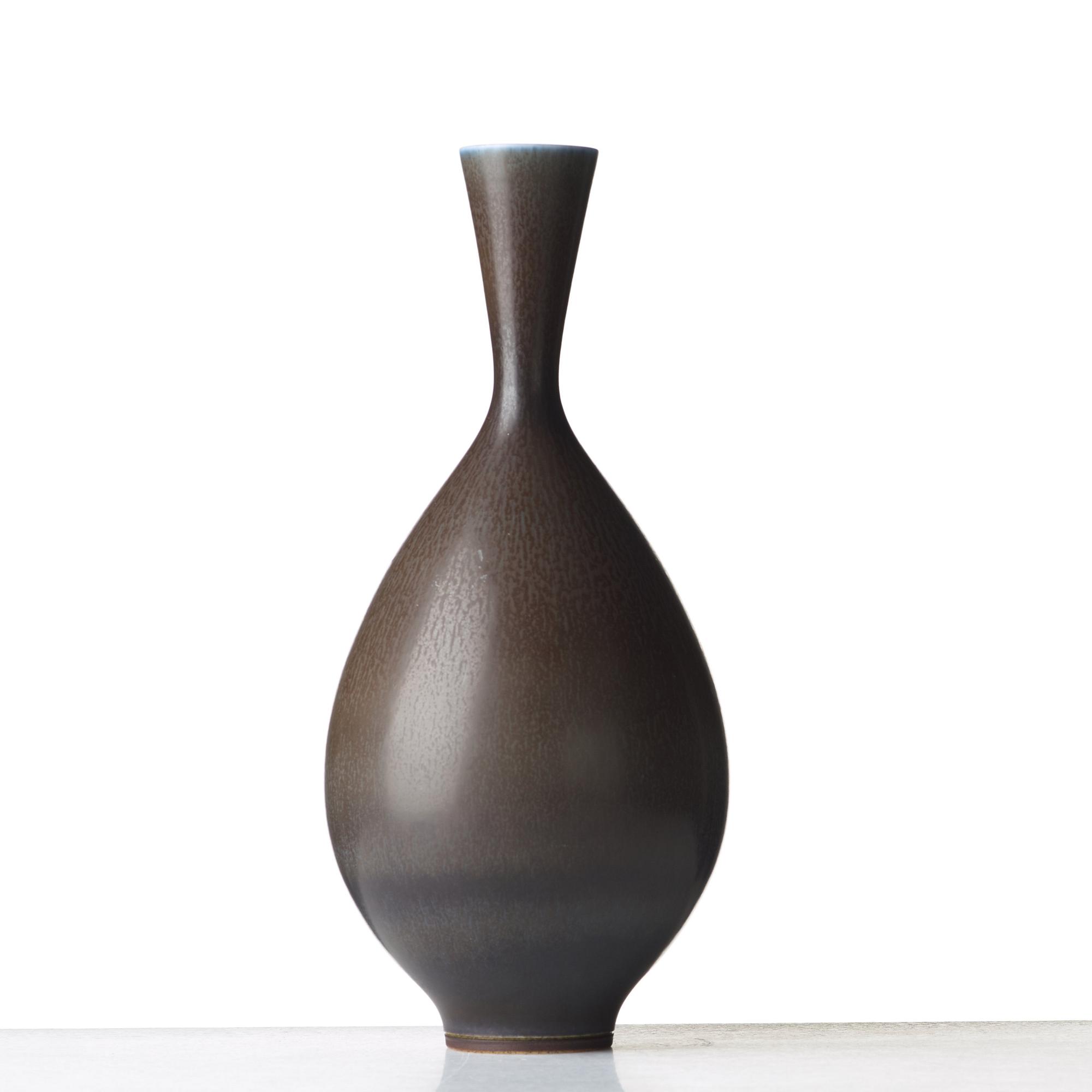 Berndt Friberg, a stoneware vase, Gustavsberg studio, Sweden 1967.