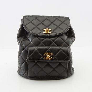 Chanel, backpack.