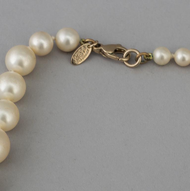 A necklace by Chanel, 2011.