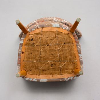 FÅTÖLJ, Lisa-Johansson-Pape, Keravan Puusepät, 1940-luku.