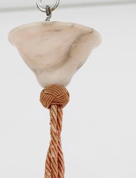 AMPEL, alabaster, 1900-talets början. H 70.