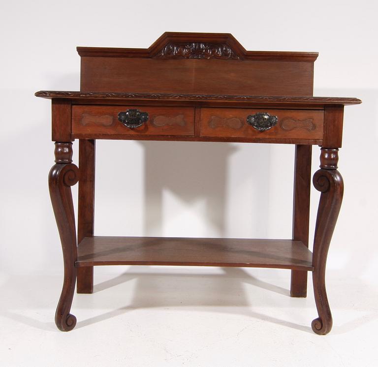 MATSALSGRUPP, 8 delar, barockstil, tidigt 1900-tal.