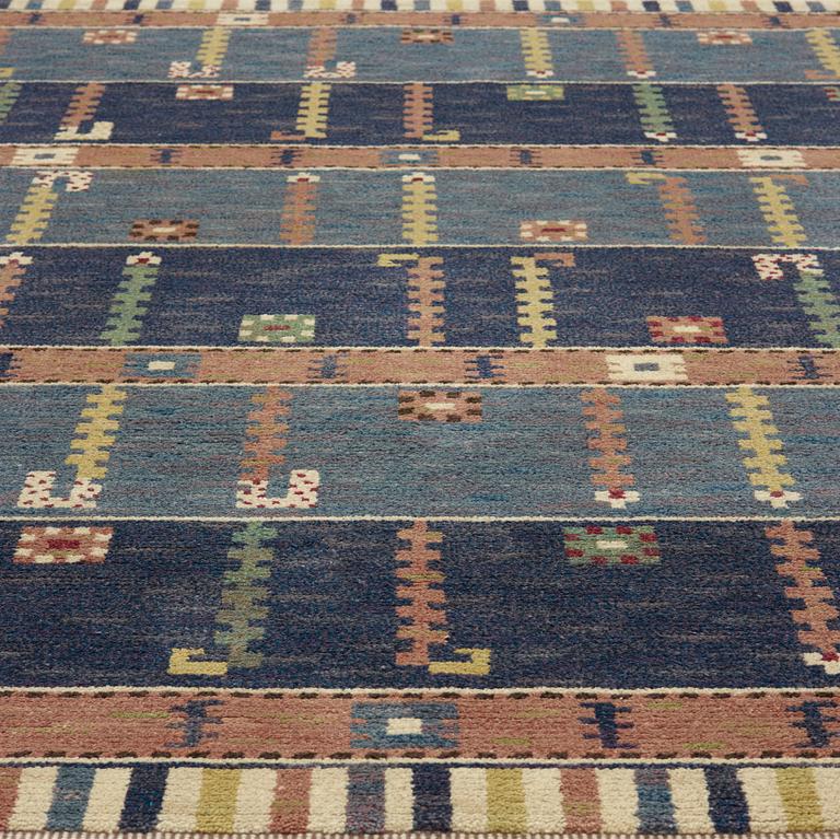 Märta Måås-Fjetterström, MATTA. "Ståndaren". Flossa. 242 x 165 cm. Signerad AB MMF.