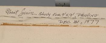 ROBERT SWAIN, olja på duk, signerad och daterad á tergo 1977.