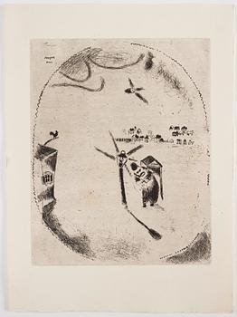 MARC CHAGALL, 71 st etsningar ur upplagan om 285 exemplar på Arches/MBM/J. Perrigot-papper, 1923-1948.