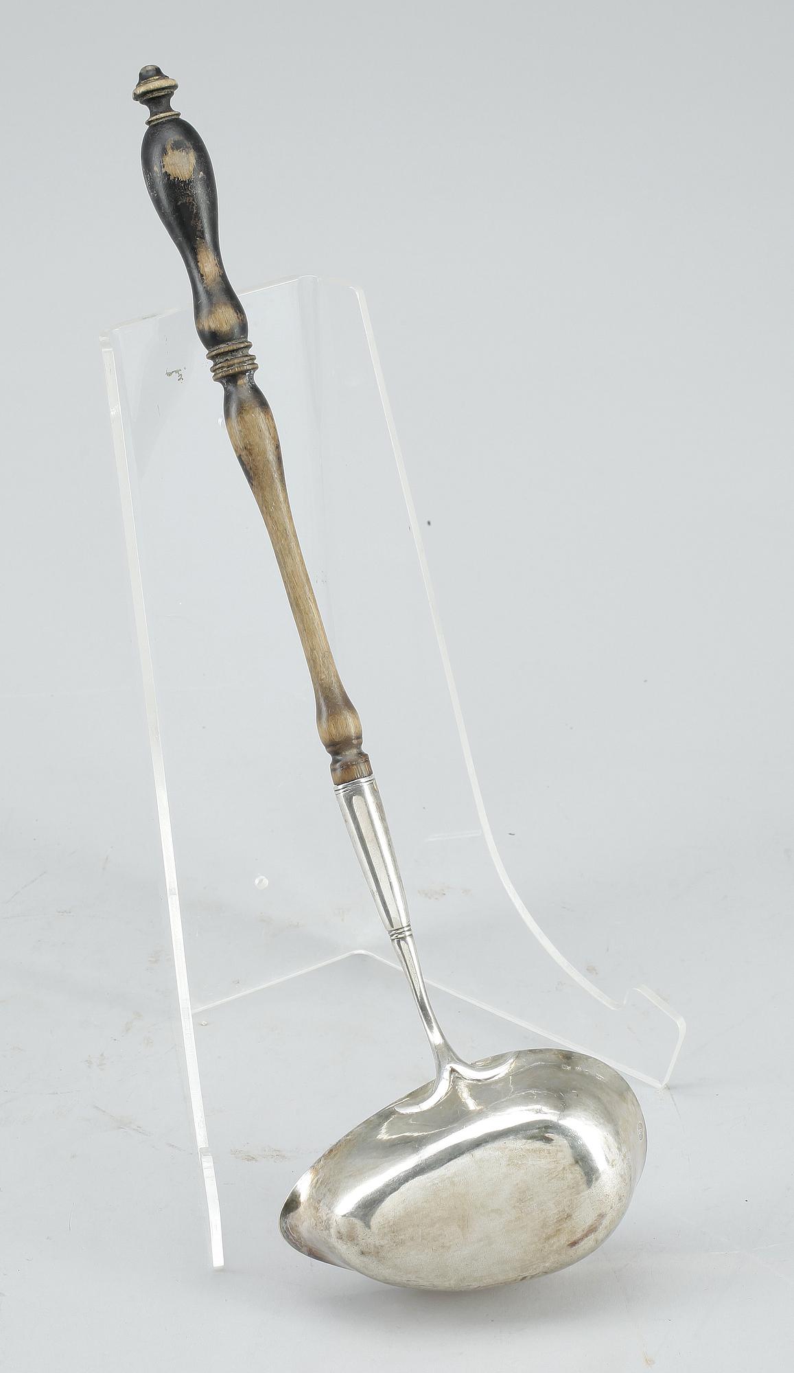 SOPPSLEV, silver, troligen Gustaf Folcker, Stockholm, 1826.