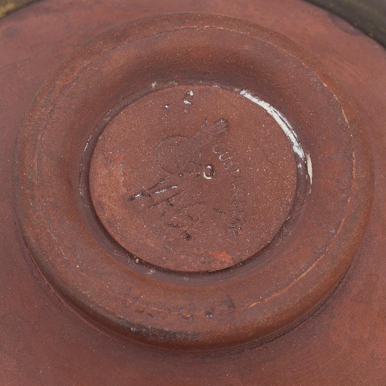 Wilhelm Kåge, a 'Farsta' stoneware bowl, Gustavsbergs Studio 1931.