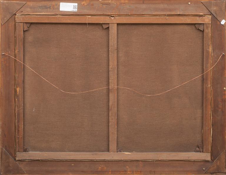 Okänd konstnär, olja på duk. Signerad F. MÜNSTERFELDT. 1800/1900-tal.