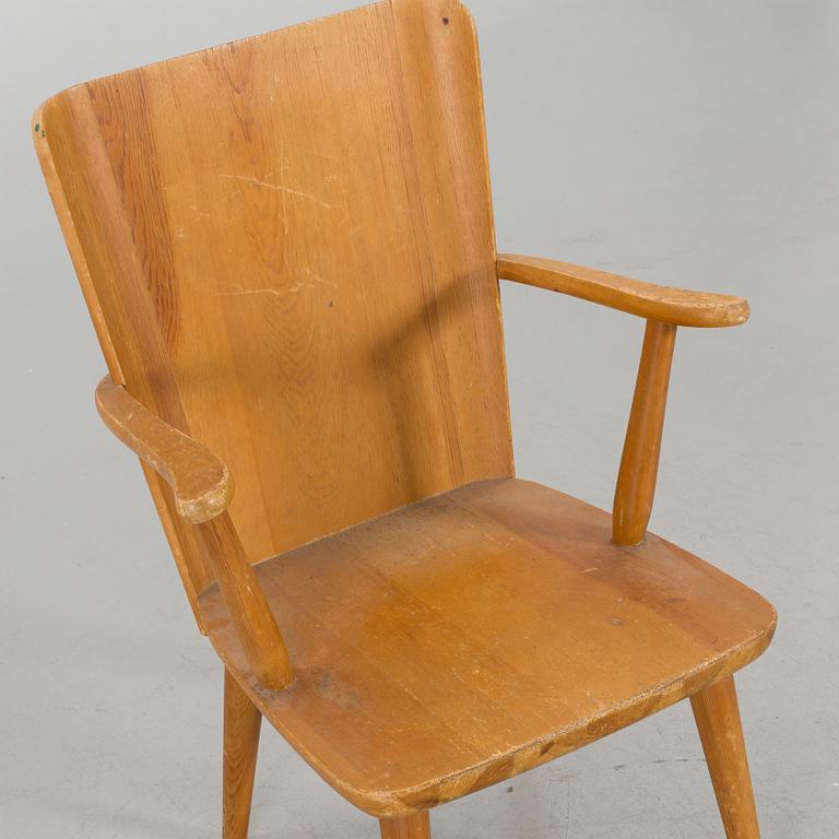 KARMSTOL Svensk Fur Göran Malmwall  Karl Andersson & söner, 1900-talets mitt.