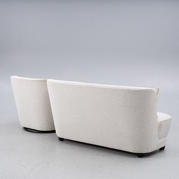 A contemporary sofa and armchair, Boom Interior.