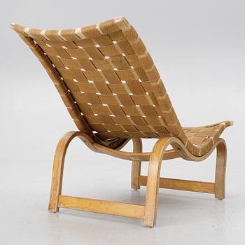 Bruno Mathsson, fåtölj, "Vilstol mod. 36", Firma Karl Mathsson, Värnamo, 1938.