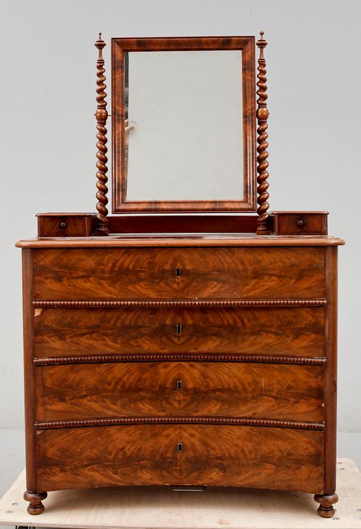 SPEGELBYRÅ, 1800-talets andra hälft.