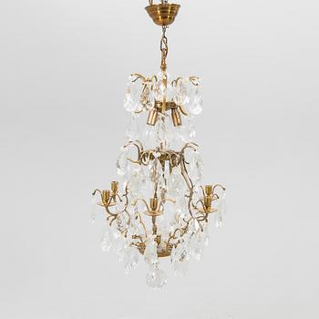 Ljuskrona rokoko-stil 1900-talets första hälft.