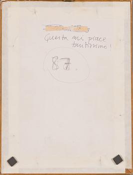 Outi Heiskanen, etching, signed and dated -78, marked TV. 3.