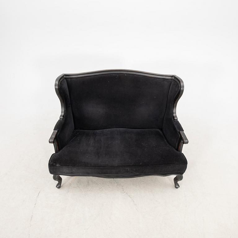 Soffa, rokokostil,  1900-talets andra hälft.
