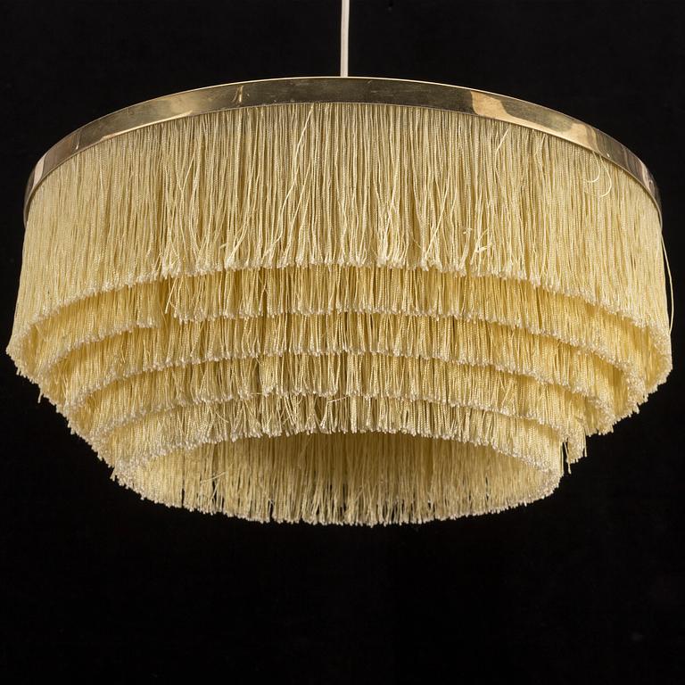 HANS-AGNE JAKOBSSON, taklampa, modellnummer 603, mässing, 1900-talets andra hälft.