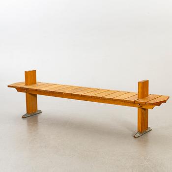 A BENCH "LILLA BRYGGAN" BY OLOF PIRA.