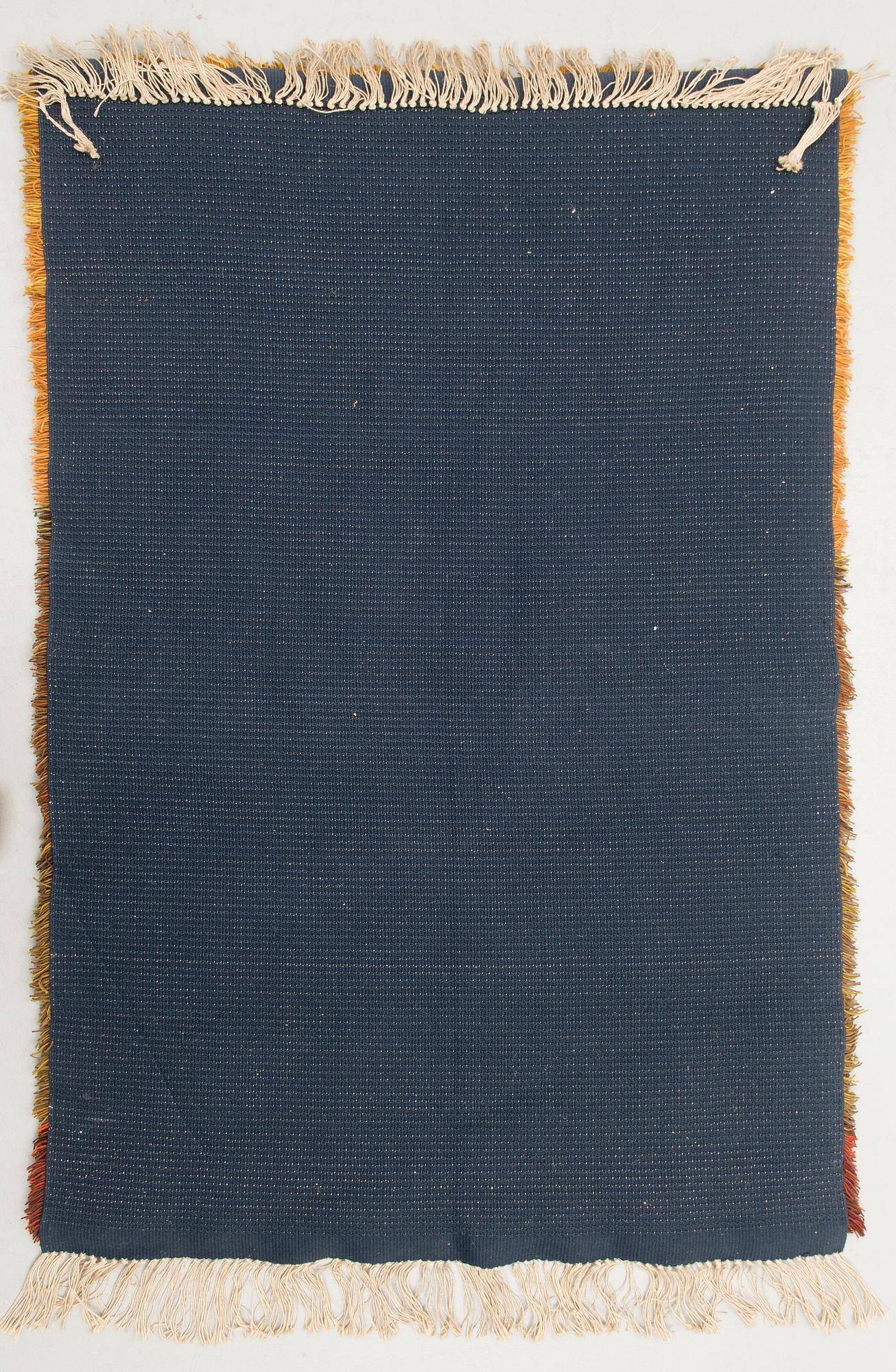 LILLI KOLLIN, "Pomona". A Finnish rug designed by Lilli Kollin for Neovius company.