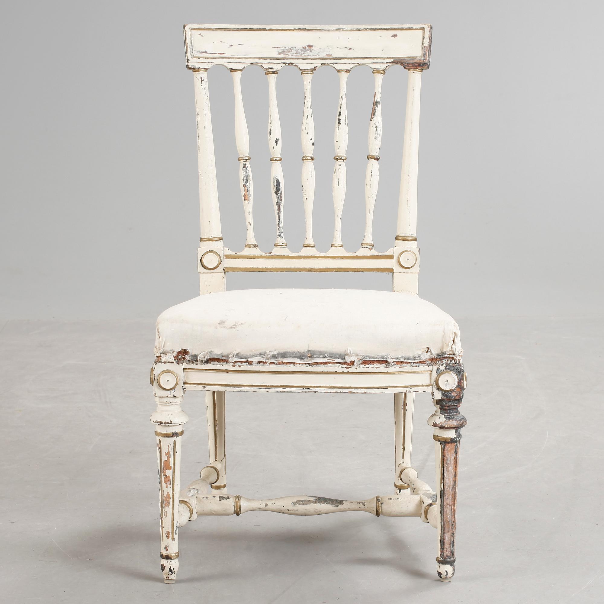 STOL, gustaviansk, omkring 1800.
