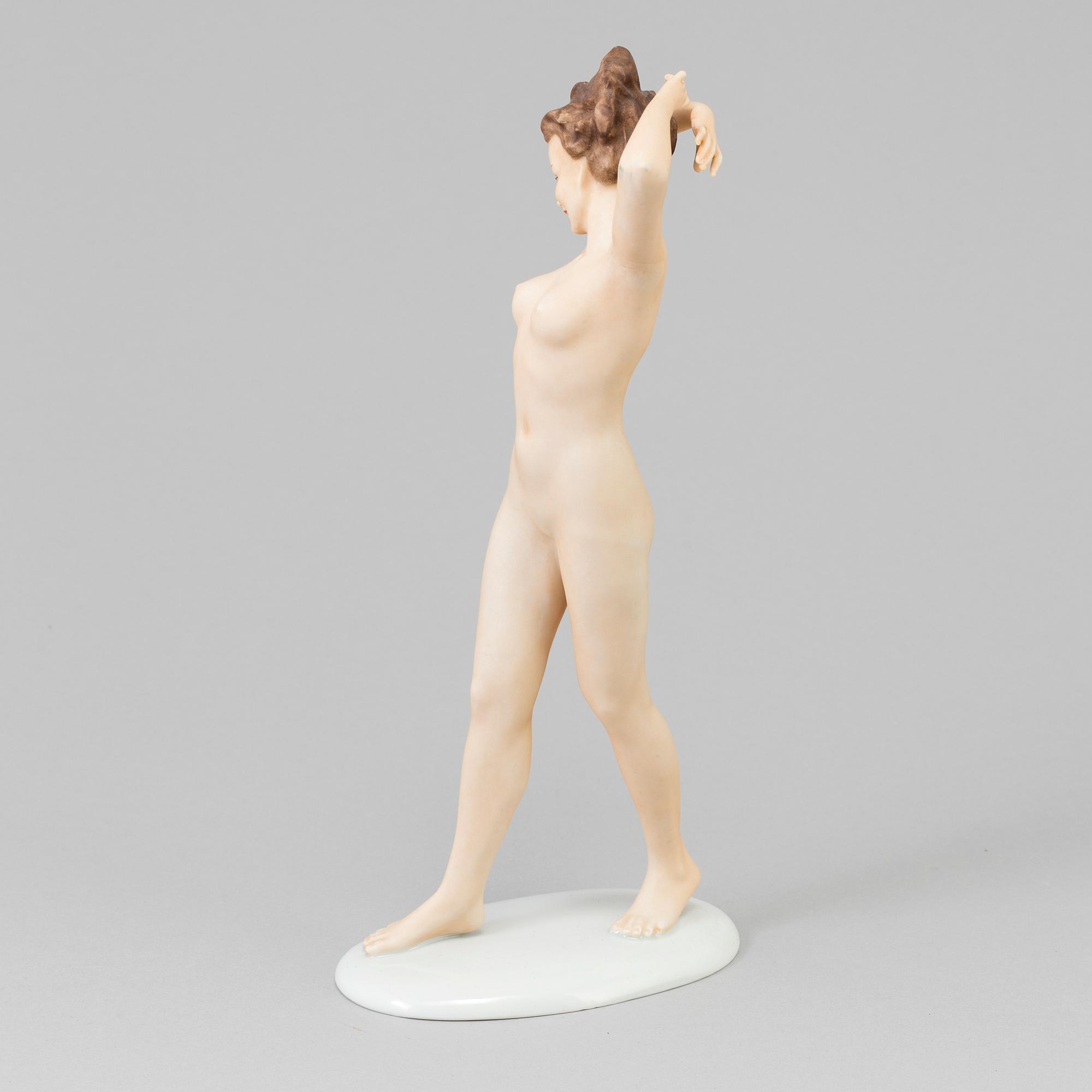 A porcelain figurine by Schaubach Kunst, Germany, first half of the 20th century.