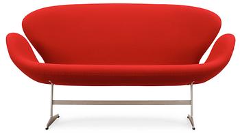 56. An Arne Jacobsen 'Swan' sofa, Fritz Hansen, Denmark 2000.