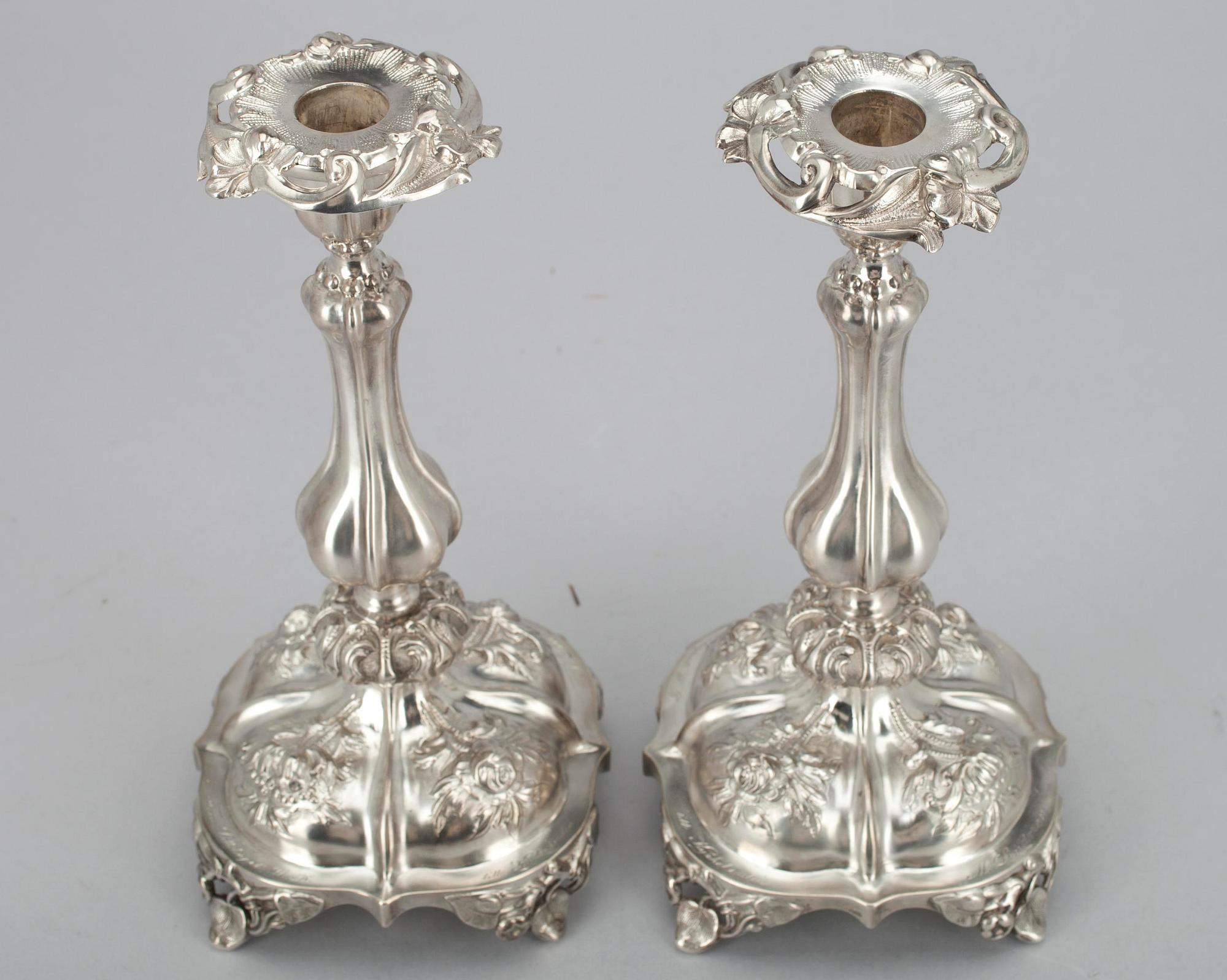 LJUSSTAKAR ETT PAR, Otto Lindeberg, Stockholm 1878.